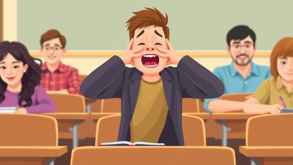 A professional illustration depicting adhd And Blurting Out In Class