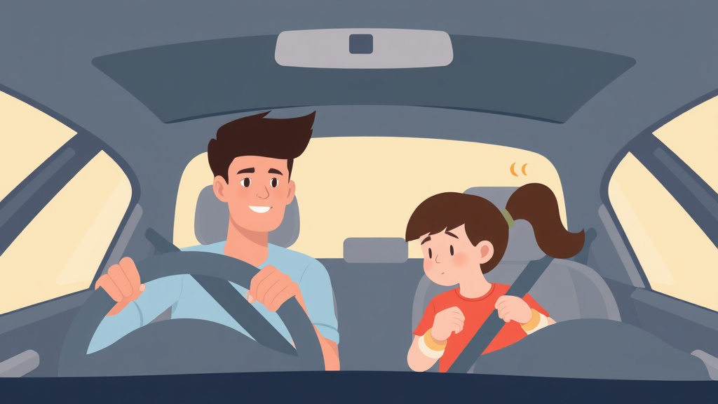 A professional illustration depicting adhd And Driving For Teens