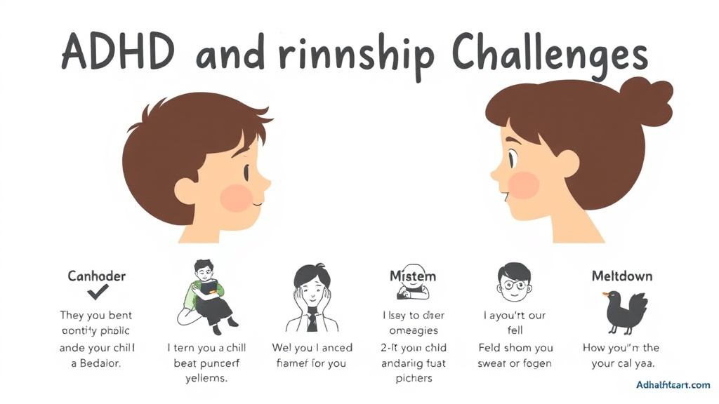 Practical checklist visual for adhd And Friendship Challenges