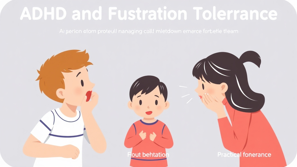Real-world application diagram for adhd And Frustration Tolerance