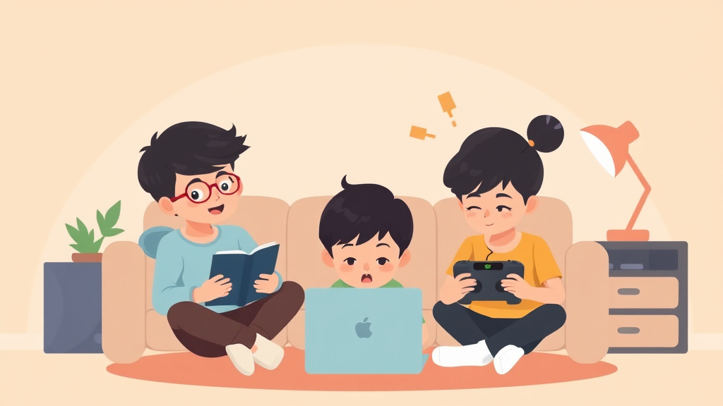 Conceptual diagram showing how adhd And Gaming Addiction In Children works in practice