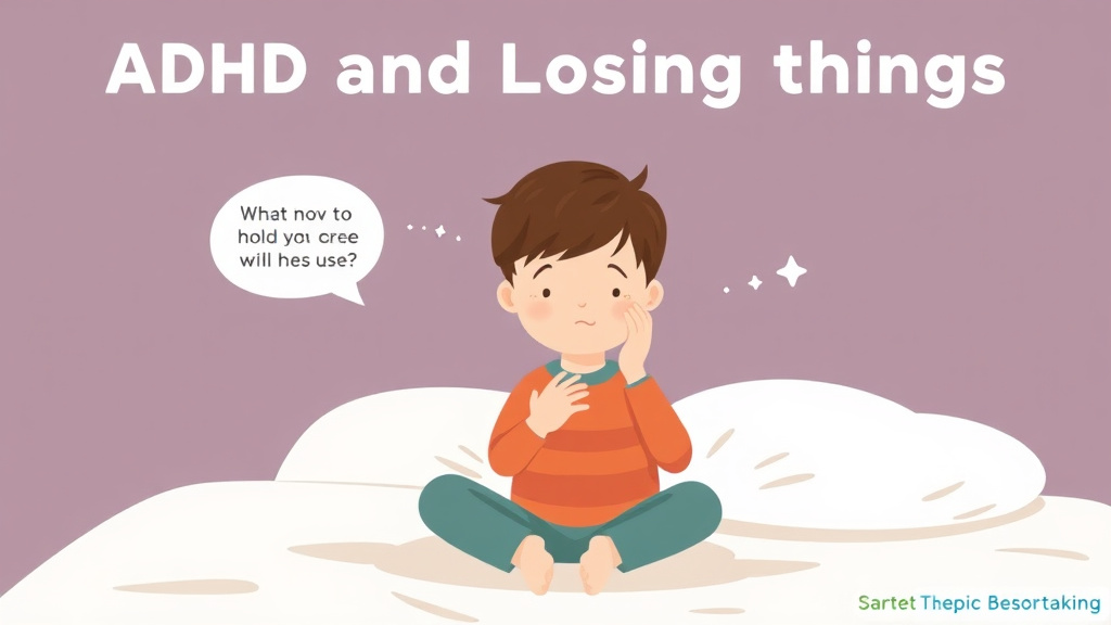 Real-world application diagram for adhd And Losing Things