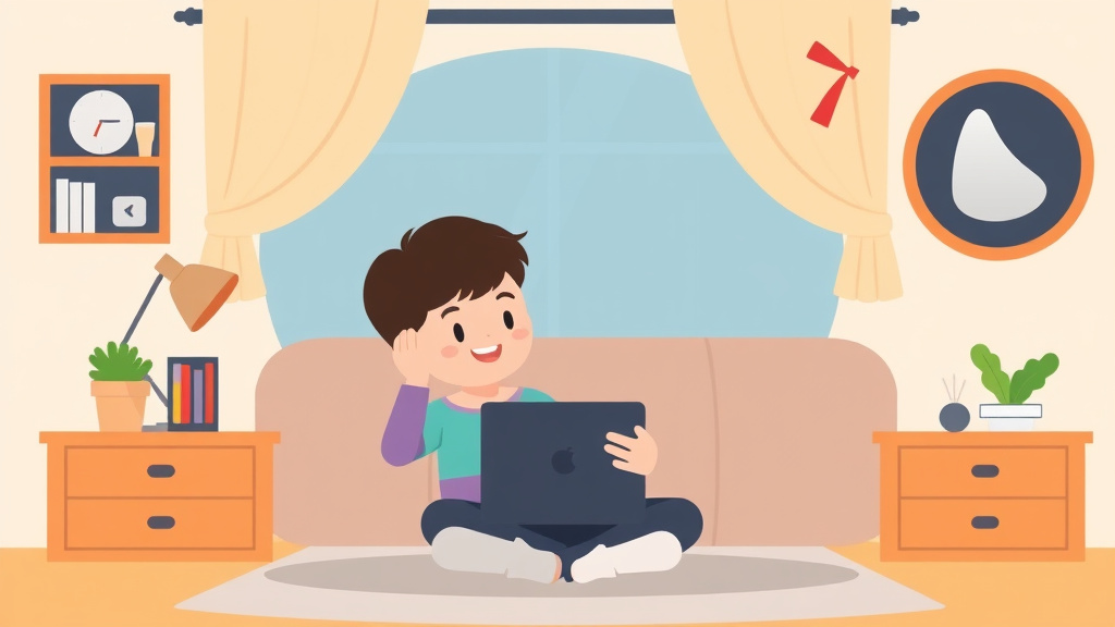 A professional illustration depicting adhd And Screen Addiction