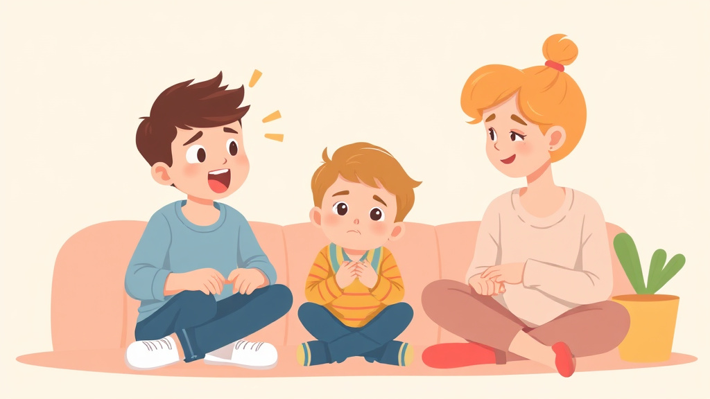 Educational graphic covering the essentials of adhd And Sibling Relationships