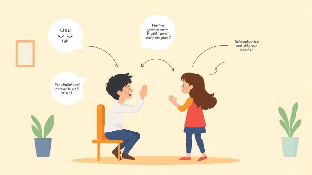 Clear illustration of adhd Diagnosis Process For Children with supporting details