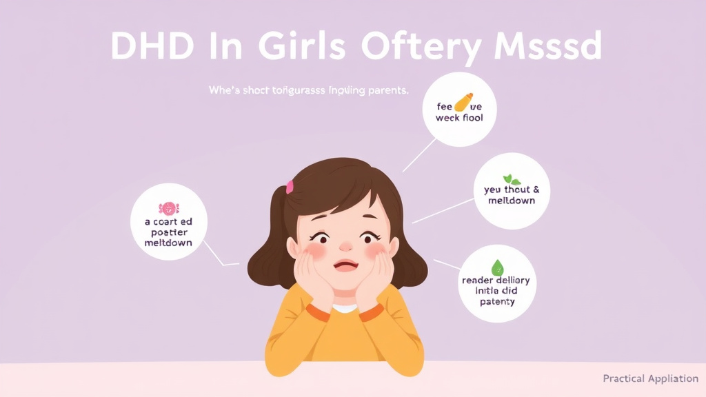 Real-world application diagram for adhd In Girls Often Missed