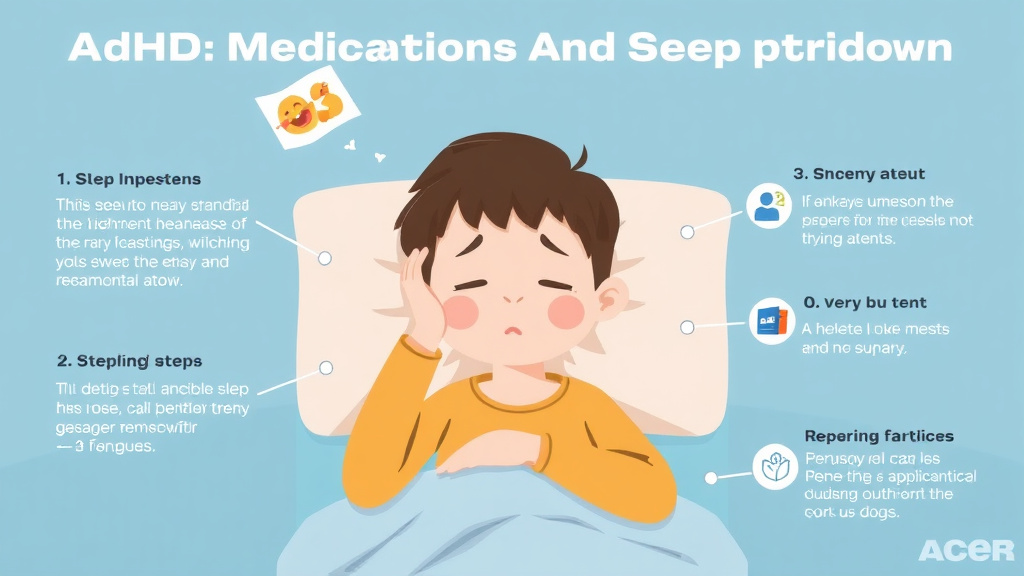 Process flow illustration for putting adhd Medication And Sleep Problems into action