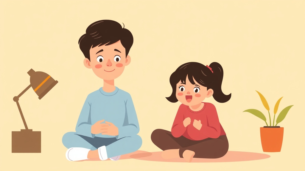 Conceptual diagram showing how attention Training For Adhd Children works in practice