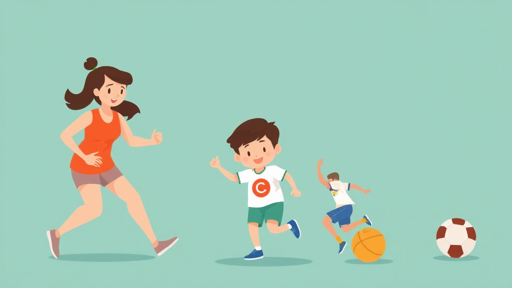 Educational graphic covering the essentials of best Sports For Adhd Children