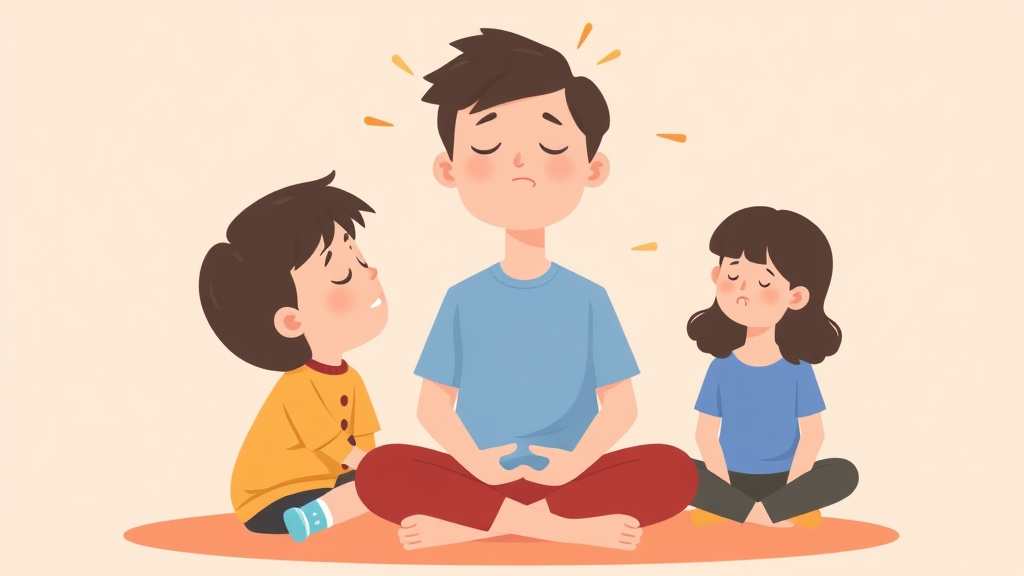 Visual overview of deep Breathing For Adhd Children with key concepts highlighted