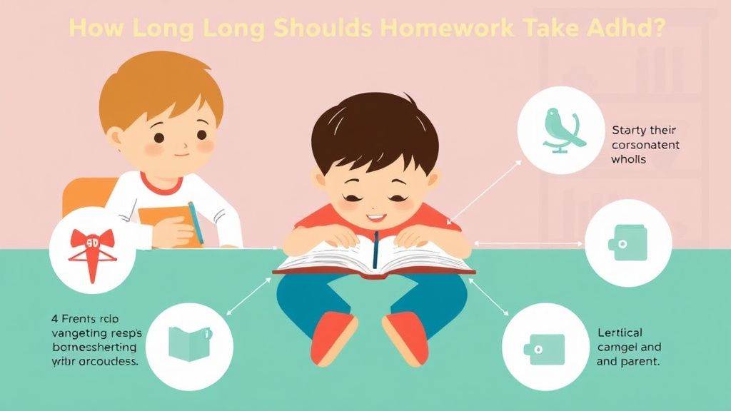 Process flow illustration for putting how Long Should Homework Take Adhd into action