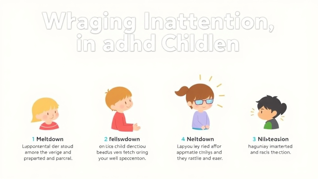 Real-world application diagram for managing Inattention In Adhd Children