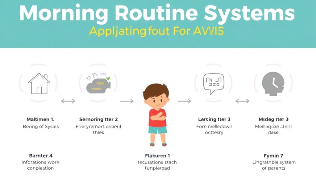 Real-world application diagram for morning Routine Systems For Adhd