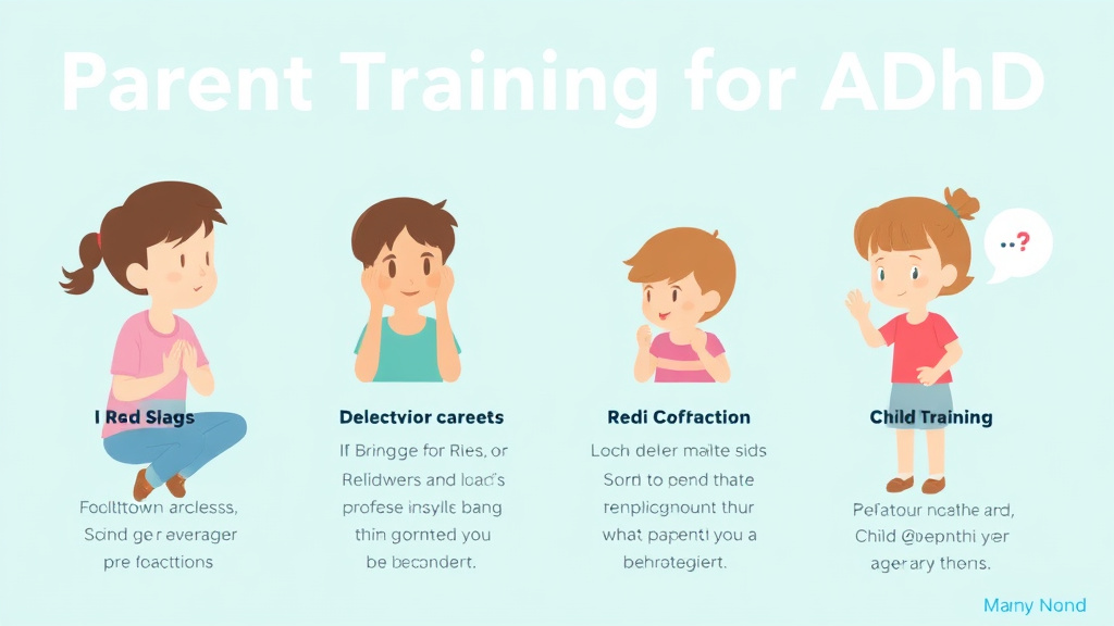 Step-by-step visual guide for implementing parent Training For Adhd