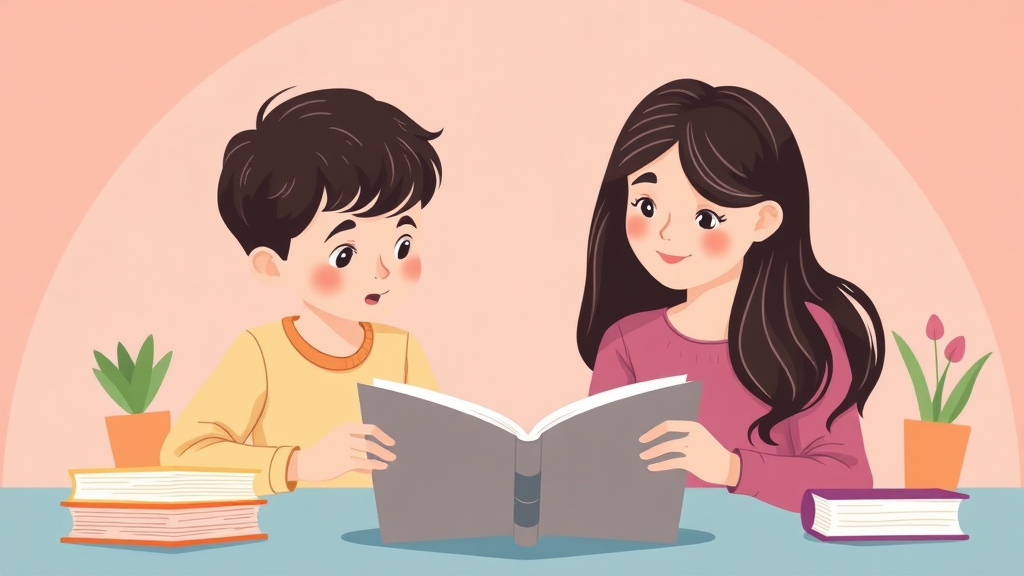 A professional illustration depicting reading Strategies For Adhd Children