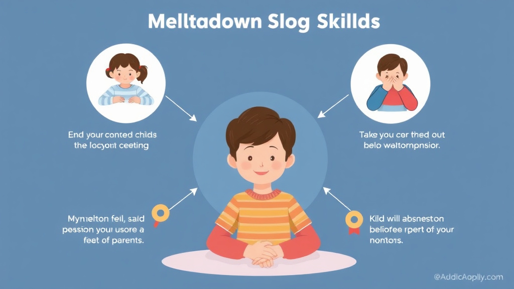 Process flow illustration for putting self Monitoring Skills For Adhd into action