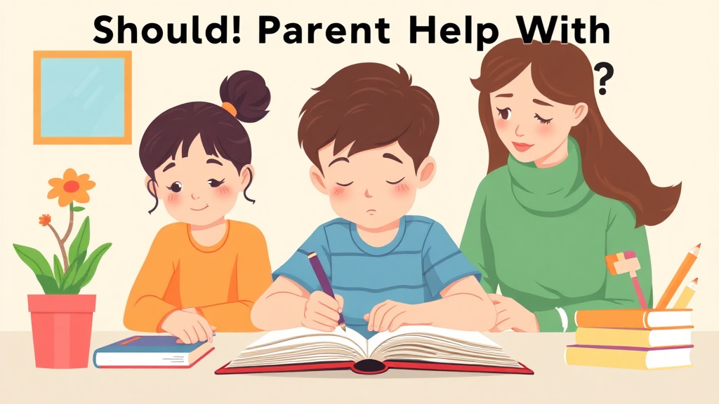 Educational graphic covering the essentials of should Parents Help With Adhd Homework