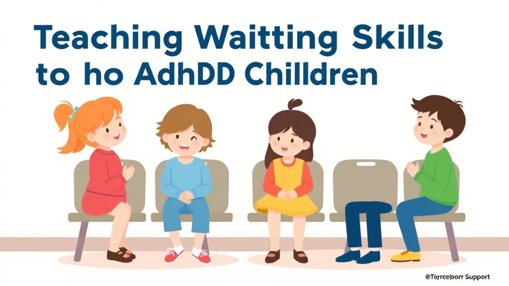 Real-world application diagram for teaching Waiting Skills To Adhd Children