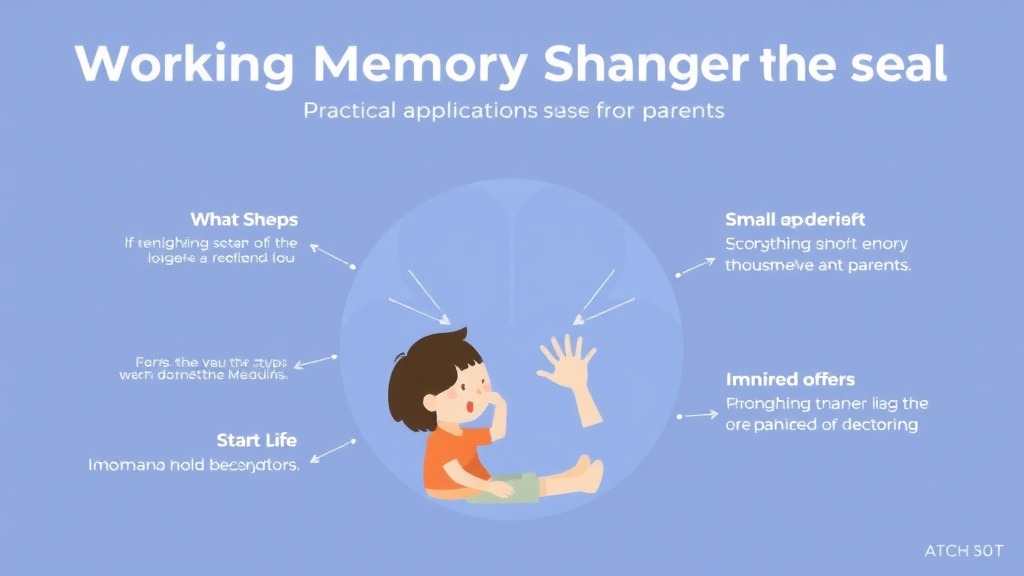 Real-world application diagram for working Memory Strategies For Adhd