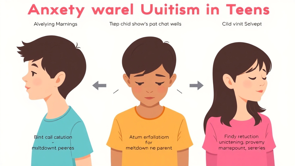 Practical workflow diagram for anxiety And Autism In Teens