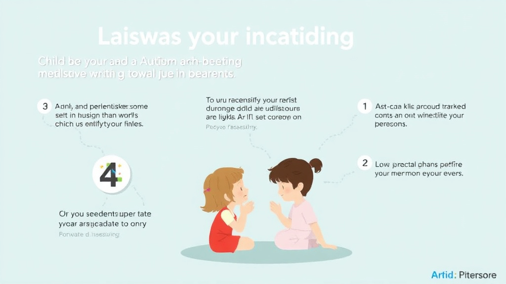 Process flow illustration for putting arfid And Autism In Children into action