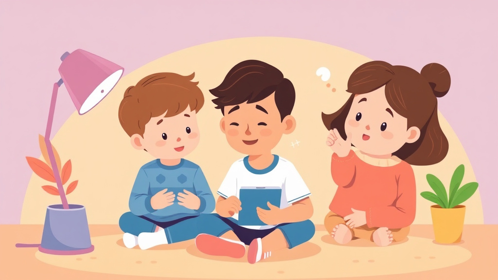 Conceptual diagram showing how assistive Technology For Autistic Children works in practice