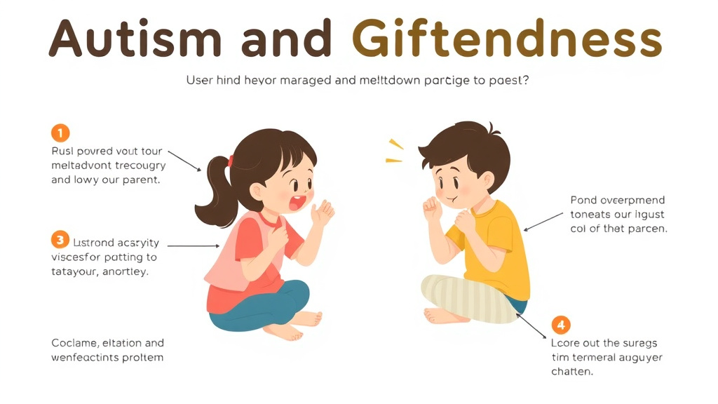 Step-by-step visual guide for implementing autism And Giftedness
