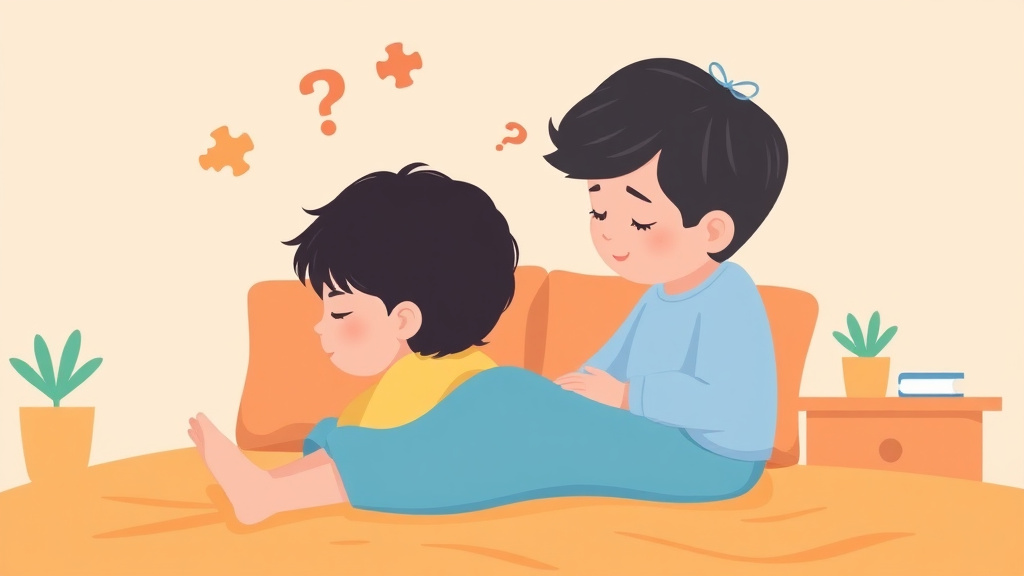 Visual overview of autism And Sleep Problems with key concepts highlighted