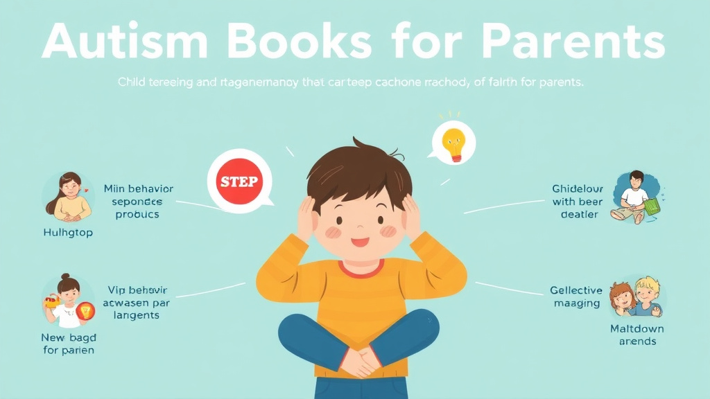 Process flow illustration for putting autism Books For Parents into action