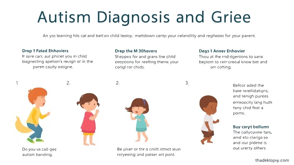 Practical checklist visual for autism Diagnosis And Grief