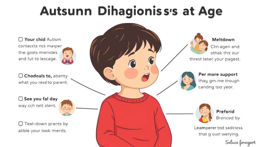 Step-by-step visual guide for implementing autism Diagnosis At Age 4