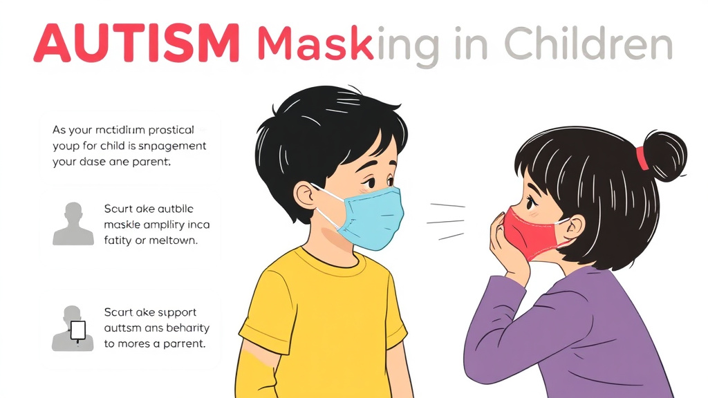 Step-by-step visual guide for implementing autism Masking In Children