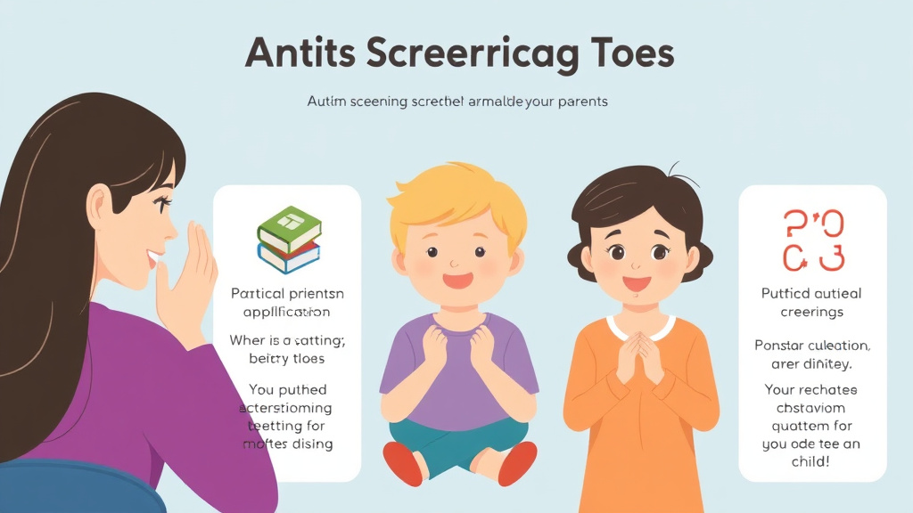 Hands-on guide visualization for autism Screening Tools For Parents