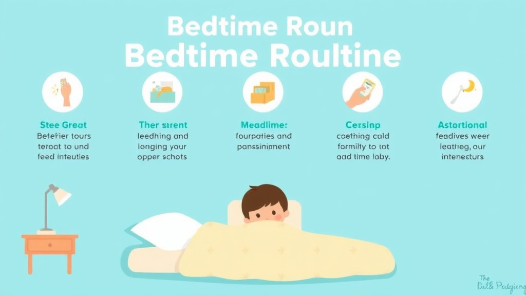 Practical checklist visual for bedtime Routine For Autistic Children