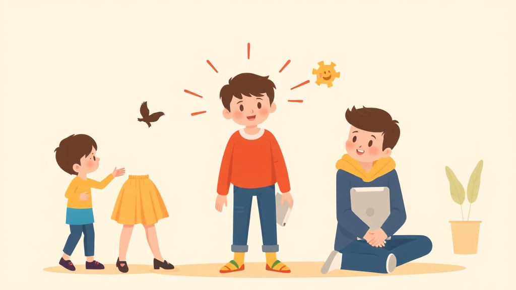 Clear illustration of body Changes Social Stories For Autism with supporting details