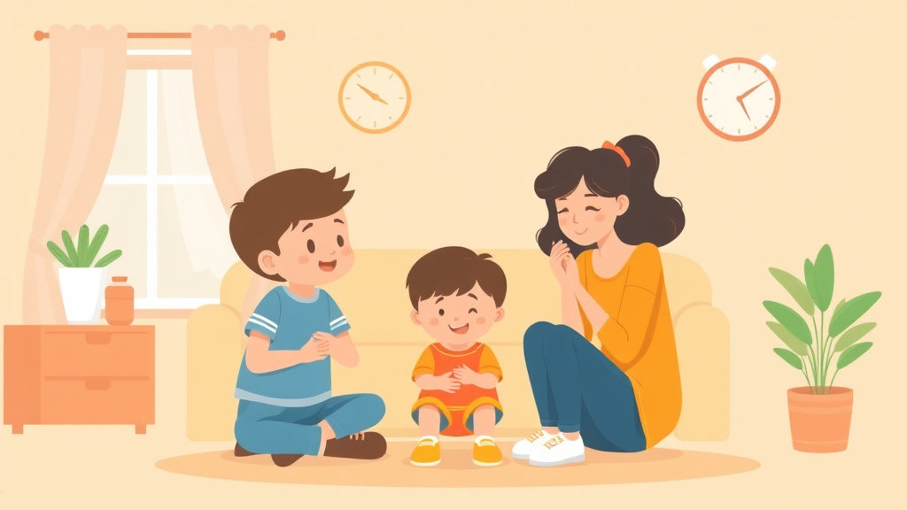 Conceptual diagram showing how building Routines For Autistic Children works in practice