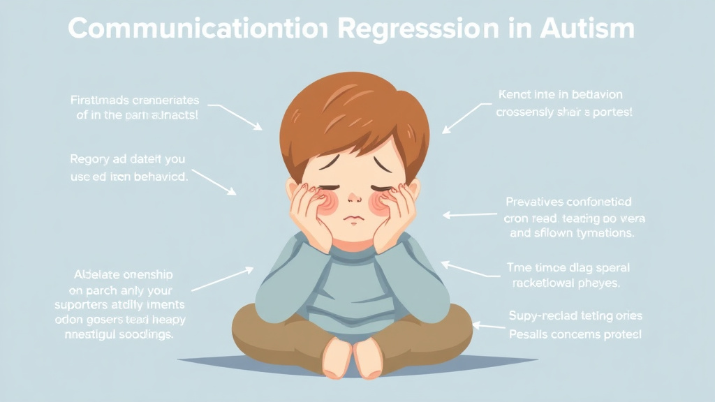 Implementation roadmap for communication Regression In Autism with actionable steps