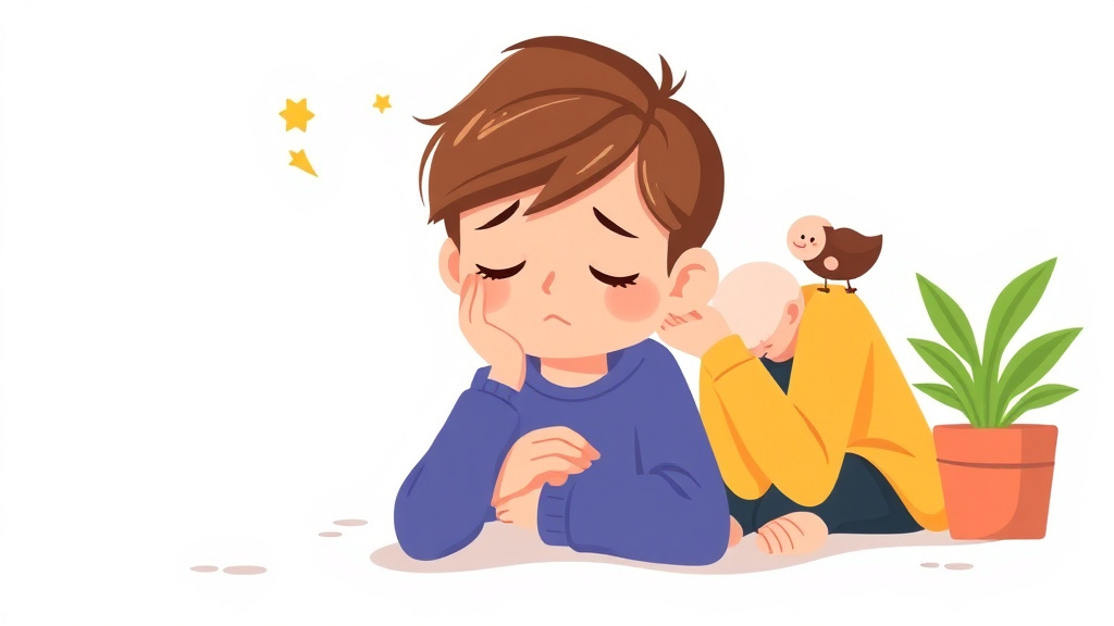 Illustration breaking down the fundamentals of depression And Autism In Teens