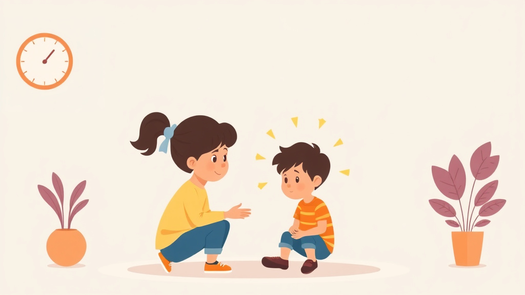 A professional illustration depicting disability Benefits For Autistic Children