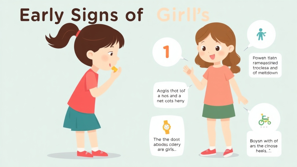 Step-by-step visual guide for implementing early Signs Of Autism In Girls