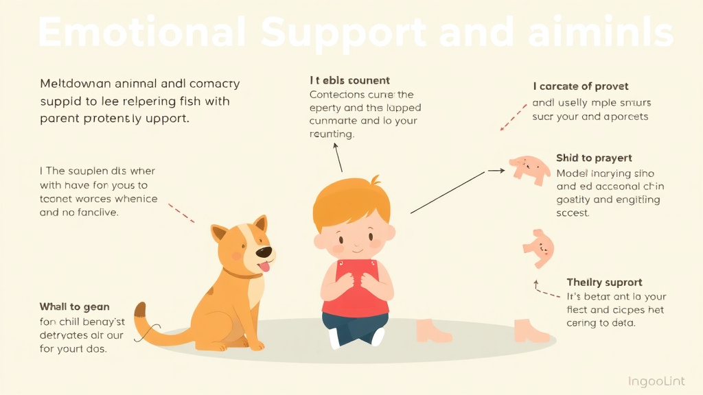 Hands-on guide visualization for emotional Support Animals And Autism