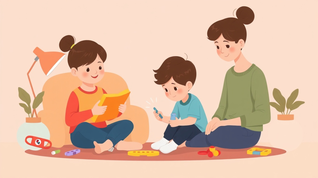 Illustration breaking down the fundamentals of fidget Tools For Autistic Children