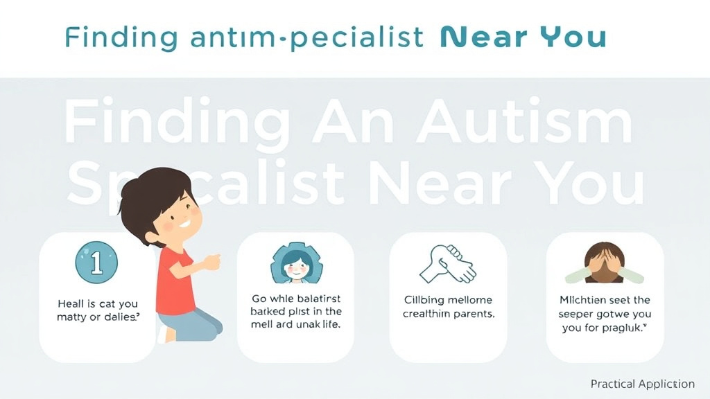 Implementation roadmap for finding An Autism Specialist Near You with actionable steps