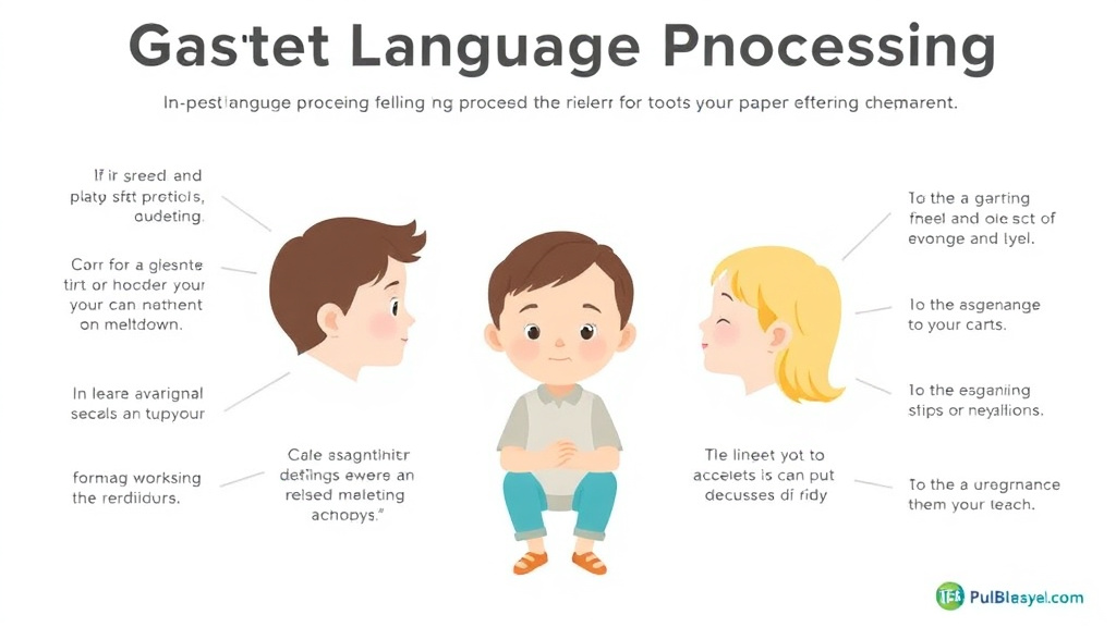 Process flow illustration for putting gestalt Language Processing Explained into action