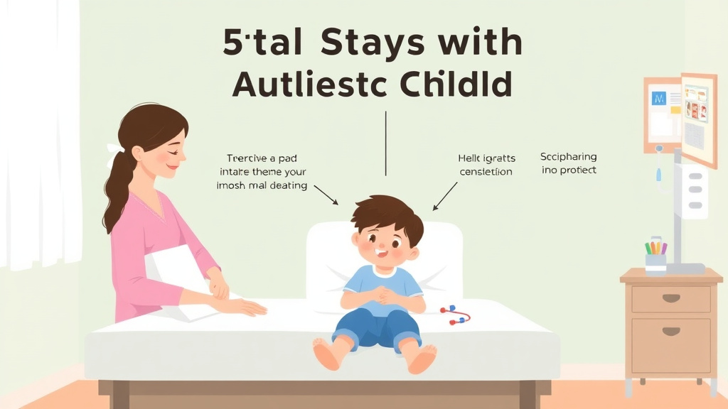 Practical checklist visual for hospital Stays With Autistic Children
