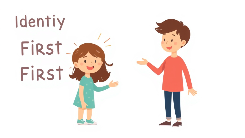 Visual overview of identity First Vs Person First Language with key concepts highlighted