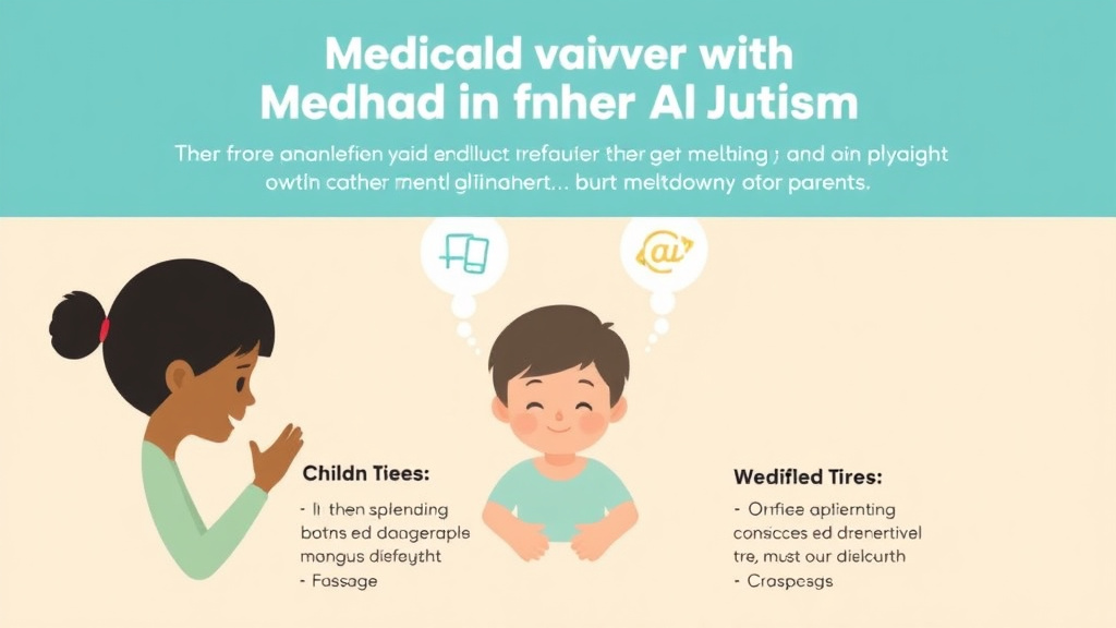 Step-by-step visual guide for implementing medicaid Waivers For Autism