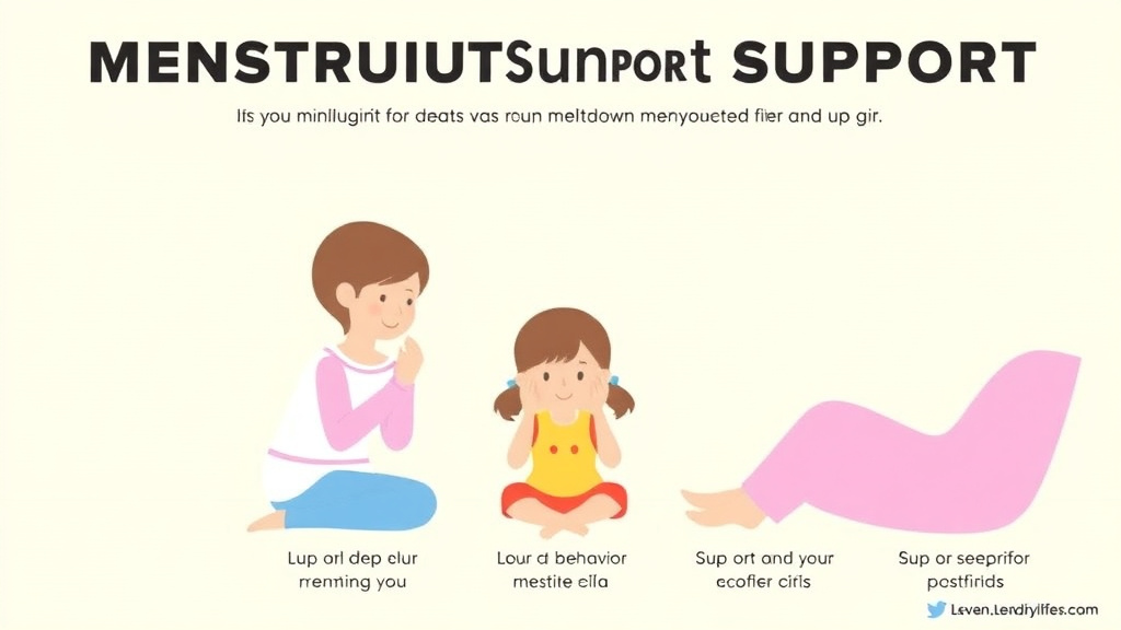 Hands-on guide visualization for menstruation Support For Autistic Girls