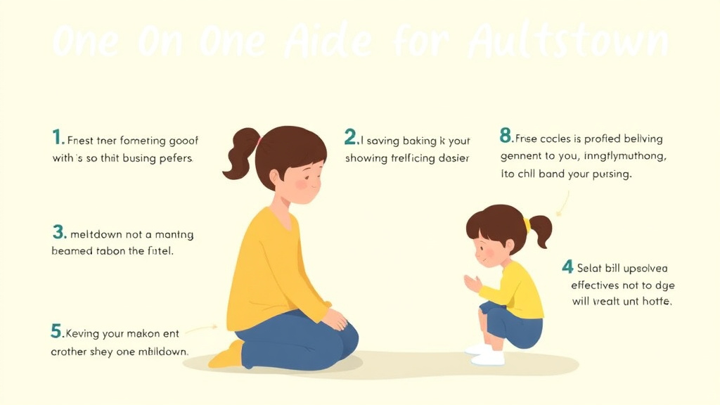 Practical workflow diagram for one On One Aide For Autistic Children