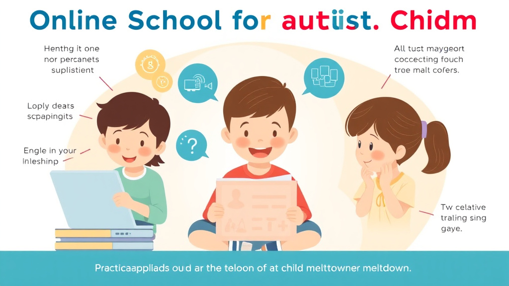 Practical workflow diagram for online School For Autistic Children